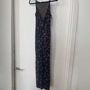 Beautiful Black Floral Jumpsuit